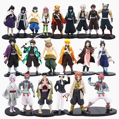 Mô hình PVC Kimetsu No Yaiba Kamado Tanjirou, Nezuko, Zenitsu - Giá chỉ 35.860₫