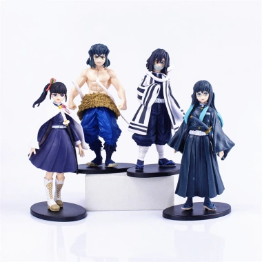 Mô hình PVC Kimetsu No Yaiba Kamado Tanjirou, Nezuko, Zenitsu - Giá chỉ 35.860₫