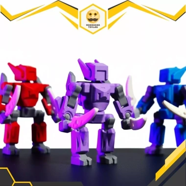 Mô hình Robot Aeris MK‑I – Robot chiến binh khớp linh hoạt, nhựa in 3D, decor bàn làm việc, giá 27.000₫ Mô hình Robot Aeris MK‑I – Robot chiến binh khớp linh hoạt, nhựa in 3D, decor bàn làm việc, giá 27.000₫