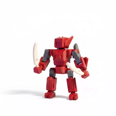 Mô hình Robot Aeris MK‑I – Robot chiến binh khớp linh hoạt, nhựa in 3D, decor bàn làm việc, giá 27.000₫ 3