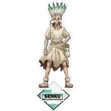 Mô hình Senku Ishigami acrylic 15cm 2 mặt - Dr Stone - Giá ưu đãi 24.000₫