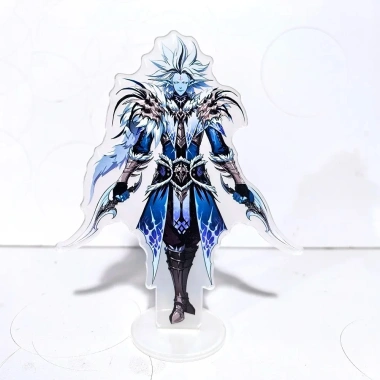 Mô Hình Solo Leveling Sung Jin Woo & Yoo Jin Ho Acrylic - Trang trí bàn làm việc