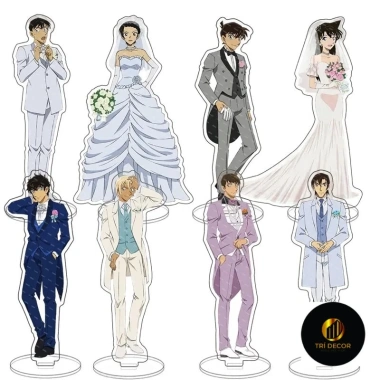 Mô hình Standee Detective Conan Acrylic - Phụ kiện bàn học, giảm 23.000₫