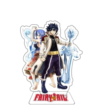 Mô hình Standee Fairy Tail Acrylic Decor Natsu Lucy chibi 2 mặt in hình rõ nét - 14.500 VND 8