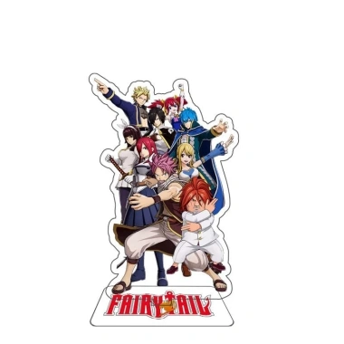 Mô hình Standee Fairy Tail Acrylic Decor Natsu Lucy chibi 2 mặt in hình rõ nét - 14.500 VND 9