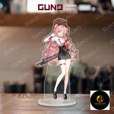 Mô hình Standee Game Blue Archive Gund Anime 15CM Chibi Mica Acrylic - Trang trí bàn học, bàn làm việc