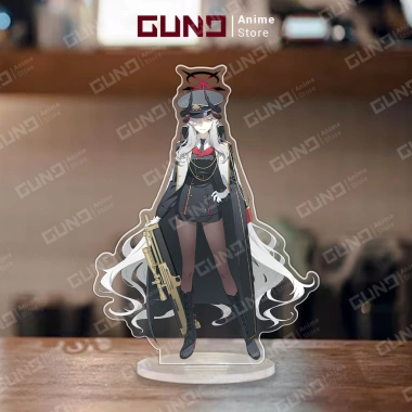 Mô hình Standee Game Blue Archive Gund Anime 15CM Chibi Mica Acrylic - Trang trí bàn học, bàn làm việc