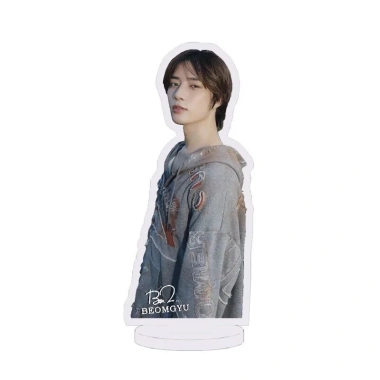 Mô hình Standee Kpop TXT SOLO + BTS Jungkook - 9 phụ kiện trang trí bàn học 4