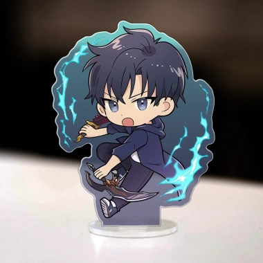 Mô Hình Standee Solo Leveling Sung Jinwoo Chibi - Bàn làm việc, giá 52.000₫ 9