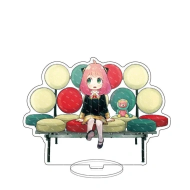 Mô hình Standee Spy X Family Cosplay Acrylic 15cm Loid Anya Yor Damian - Đặt bàn học tập, giá ưu đãi 14.500₫ 2