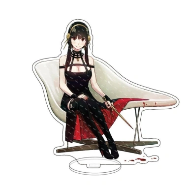 Mô hình Standee Spy X Family Cosplay Acrylic 15cm Loid Anya Yor Damian - Đặt bàn học tập, giá ưu đãi 14.500₫ 7