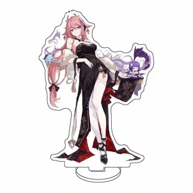 Mô hình StandeeAnime Genshin Impact Venti Xiao Hu Tao Scaramouche Gorou Kazuha Ganyu Decor để bàn - Giá 23.200 VND