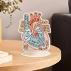 Mô hình trái tim giải phẫu 2D hỗ trợ học tập, giảng dạy cấu trúc tim người, giá ưu đãi 141.900 VND 4