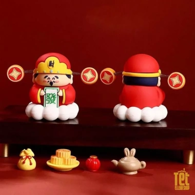 Mô Hình Tượng Thần Tài Tài Lộc May Mắn - Trang Trí Xe Ô Tô, Bàn Làm Việc - Giá ưu đãi 79.797đ