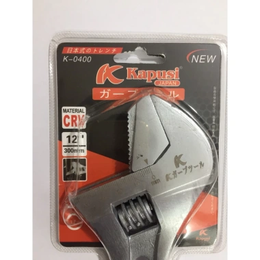 Mỏ lết tay bọc cao su Kapusi Nhật Bản - Đủ cỡ 8-10-12-15 inch, chỉ 99.000 VND 3