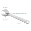 Mỏ Lết Thép Đúc Chống Gỉ Sét Đủ Size 6‑18 inch Dày Dặn, Đẹp, Giá ưu đãi 69.000₫ 4