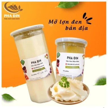 Mỡ lợn đen Điện Biên 800ml – Nguyên chất, thơm ngon, GCN kiểm định – 105.000₫
