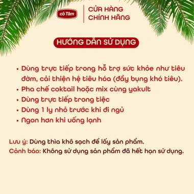 Mơ Má Đào vị Dịu Êm Cô Tâm 375ml/500ml - Thủ công Bách Cốc, giá ưu đãi 140.000₫ 5