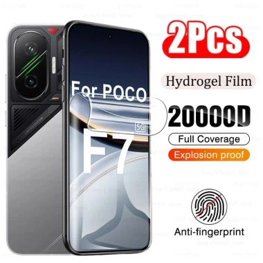Mờ Mềm Hydrogel 2 Cho Xiaomi Poco F7 – Bảo Vệ Màn Hình, Chống Gián Điệp, Cháy Nổ