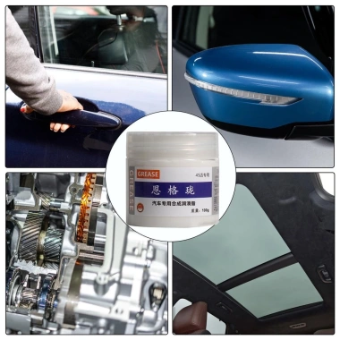 Mỡ Ô Tô 100g Nhiệt Độ Cao Lithium Trắng Đa Năng cho Bản Lề Sunroof Track pomervn - Giá 63.800 VND