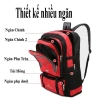 Mở rộng được đáy - Balo leo núi 56-65L, túi hành lý dã ngoại, cắm trại, balo cỡ lớn đựng đồ về quê, giá 167.000₫ 3