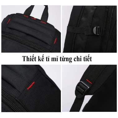 Mở rộng được đáy - Balo leo núi 56-65L, túi hành lý dã ngoại, cắm trại, balo cỡ lớn đựng đồ về quê, giá 167.000₫ 6