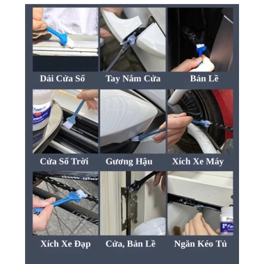 Mỡ Tra Bảo Dưỡng Xe Ô Tô N198Car - Chống Rỉ Sét, Bôi Trơn, Giảm Va Đập & Tiếng Cọt Kẹt