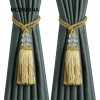 MOBANINA Dây Buộc Rèm Handmade Vintage 2 Chiếc - Đa Năng, Hiện Đại, Thiết Kế Thanh Lịch, Móc Treo Nhà - Giá 75.168₫