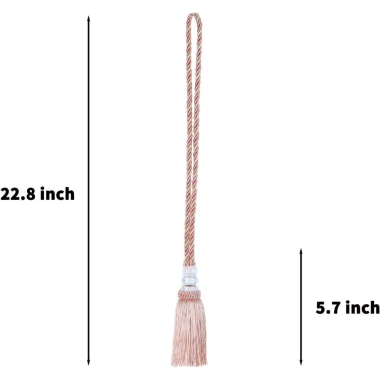 MOBANINA Dây Buộc Rèm Handmade Vintage 2 Chiếc - Đa Năng, Hiện Đại, Thiết Kế Thanh Lịch, Móc Treo Nhà - Giá 75.168₫ 2 MOBANINA Dây Buộc Rèm Handmade Vintage 2 Chiếc - Đa Năng, Hiện Đại, Thiết Kế Thanh Lịch, Móc Treo Nhà - Giá 75.168₫ 2