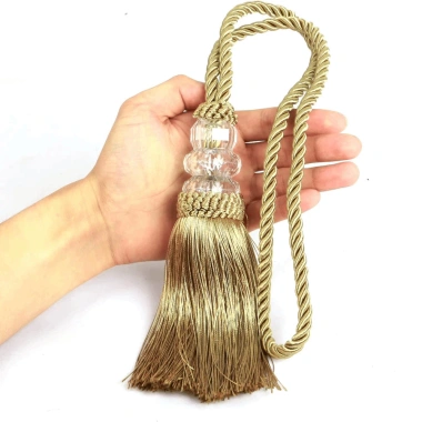 MOBANINA Dây Buộc Rèm Handmade Vintage 2 Chiếc - Đa Năng, Hiện Đại, Thiết Kế Thanh Lịch, Móc Treo Nhà - Giá 75.168₫