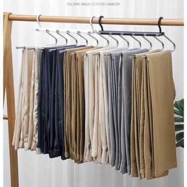 Móc 6 tầng treo quần áo đa năng gấp gọn - Thiết kế thông minh, tiết kiệm không gian, giá chỉ 12.000đ 3 Móc 6 tầng treo quần áo đa năng gấp gọn - Thiết kế thông minh, tiết kiệm không gian, giá chỉ 12.000đ 3