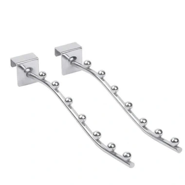 Móc 7 bi inox gắn tường không gỉ - treo quần áo đa năng tiện dụng 7 chỗ 9