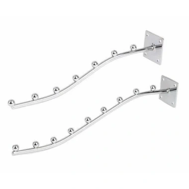 Móc 7 bi inox gắn tường không gỉ - treo quần áo đa năng tiện dụng 7 chỗ 10