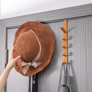 Móc áo BOOMLIFE 5 chiếc không dấu vết - Treo tường, cửa, túi quần áo, mũ ví, giá 29.920₫
