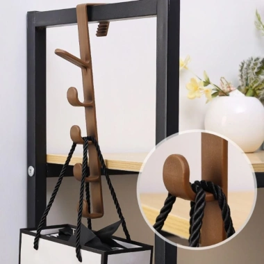 Móc áo OPEAREY 5 chiếc không dấu vết, treo tường, cho áo, mũ, ví - Giá 23.760 VND