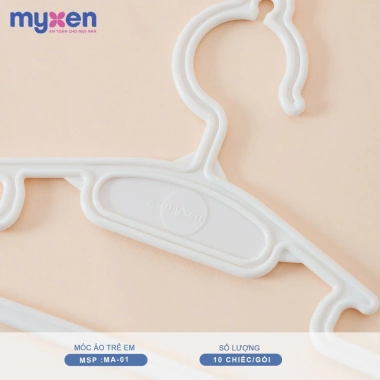 Móc áo trẻ em Myxen 3 trong 1 - Set 10 móc nhựa an toàn cho sơ sinh, 50.000₫ 9 Móc áo trẻ em Myxen 3 trong 1 - Set 10 móc nhựa an toàn cho sơ sinh, 50.000₫ 9