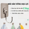 Móc Bạc Dán Tường Chịu Lực 5kg - Siêu Dính Đa Năng, Giá chỉ 5.000₫