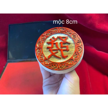 Mộc Bánh Bao Bánh Pía chữ Phát đa dạng 3-11cm - Nhiều mẫu, giá chỉ 95.000₫ 5