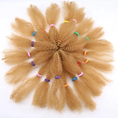 Móc Bện Tóc Nam Phi 12 inch Chất Lượng Cao, Sợi Chịu Nhiệt, Mềm Lông Tơ DIY Hàng Ngày 6