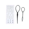 Móc Bím Tóc DIY SHENJIN Bộ 2 - Dụng Cụ Tạo Kiểu Sáng Tạo, Giá 29.592 VND 7