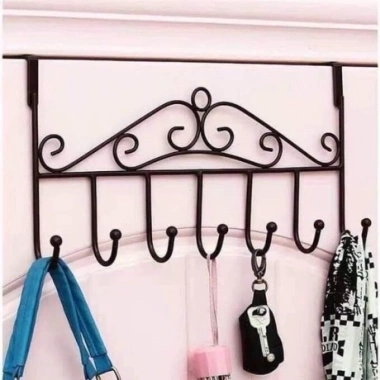 Móc chèo đa năng cho đồ sau cửa - hoa văn đẹp mắt, giá ưu đãi 32.300₫