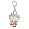 Móc chìa khóa acrylic Dr Stone anime dễ thương giá ưu đãi 14.000đ 2