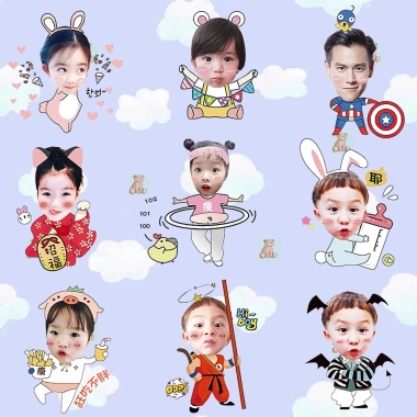 Móc chìa khóa đáng yêu cho bé, in hình cute, cắt ảnh theo yêu cầu - Giá 15.000đ 8
