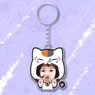 Móc chìa khóa đáng yêu cho bé, in hình cute, cắt ảnh theo yêu cầu - Giá 15.000đ 10
