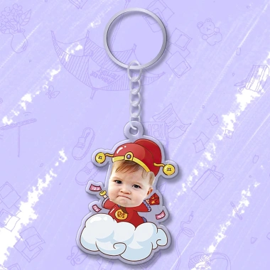 Móc chìa khóa đáng yêu cho bé, in hình cute, cắt ảnh theo yêu cầu - Giá 15.000đ 18