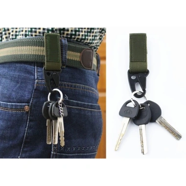 Móc chìa khóa hình mỏ đại bàng - Treo thắt lưng balo, giảm giá 36k