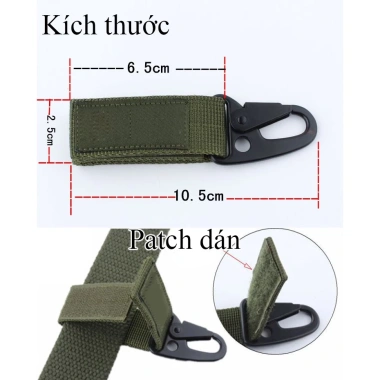Móc chìa khóa hình mỏ đại bàng - Treo thắt lưng balo, giảm giá 36k 3 Móc chìa khóa hình mỏ đại bàng - Treo thắt lưng balo, giảm giá 36k 3
