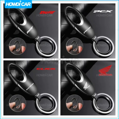 Móc chìa khóa kim loại hợp kim cổ điển hình giọt nước cho xe máy Honda - Giá ưu đãi 43.786₫