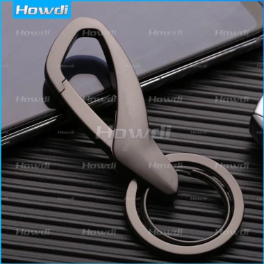 Móc chìa khóa ô tô hai vòng thiết thực kim loại thời trang - Giá chỉ 47.520đ