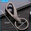 Móc chìa khóa ô tô hai vòng thiết thực kim loại thời trang - Giá chỉ 47.520đ 3